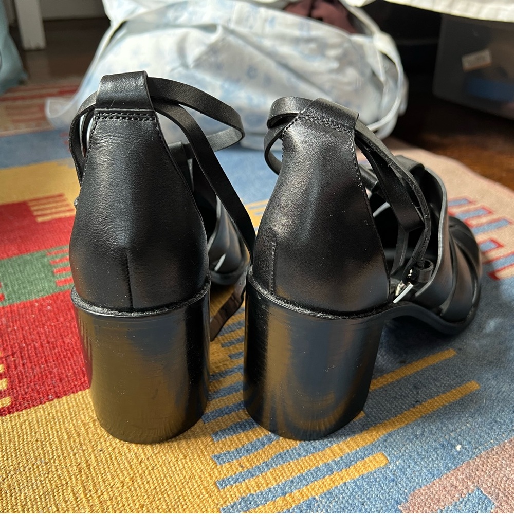 Seychelles Stay Ready Black Heels - Picture 3 of 6